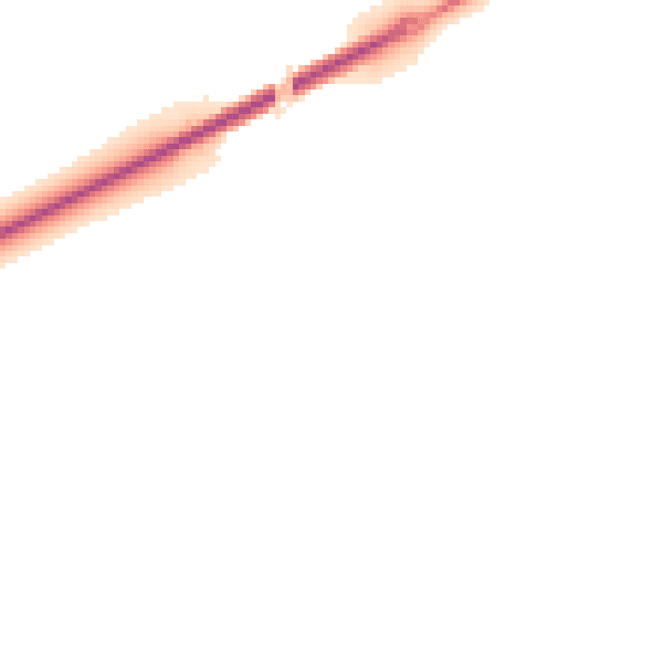 Night-time road noise heatmap for YO32 4DQ