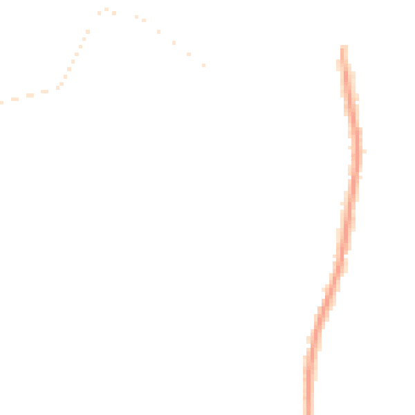 Night-time road noise heatmap for YO32 5YJ