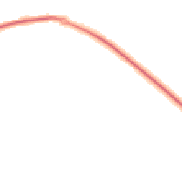 Night-time road noise heatmap for YO32 9RL