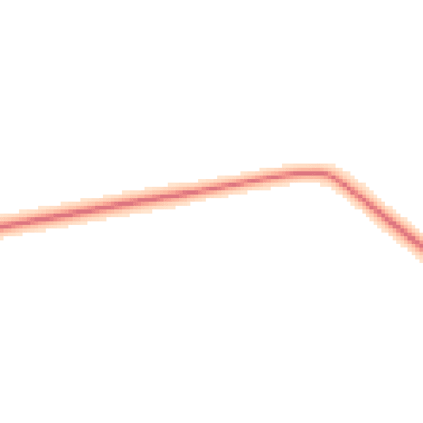 Daytime road noise heatmap for YO32 9ST