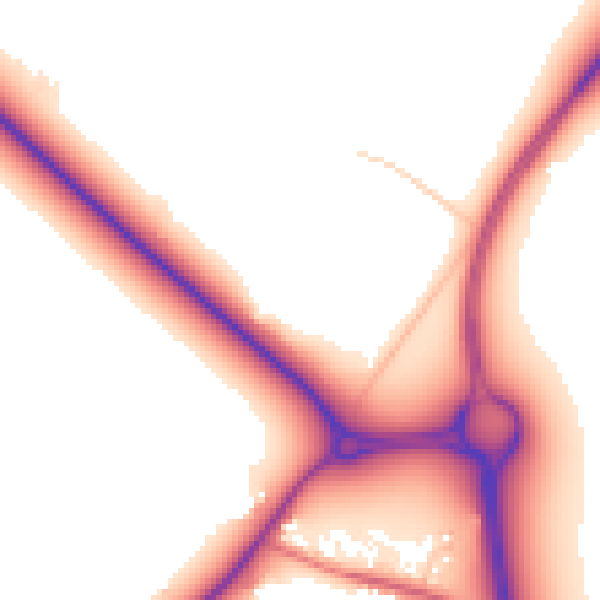Daytime road noise heatmap for YO32 9TH