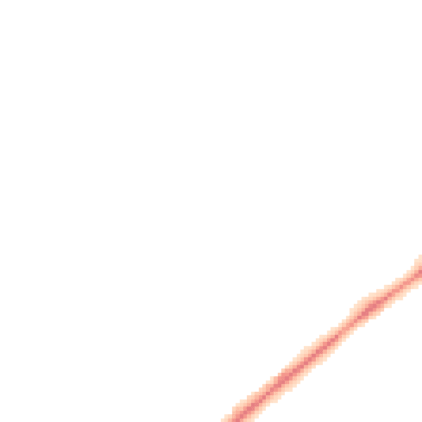 Night-time road noise heatmap for YO32 9YF