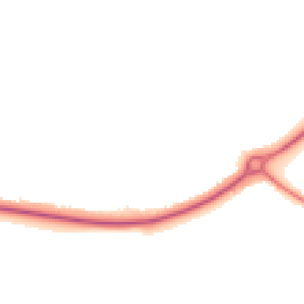 Night-time road noise heatmap for YO43 3BN