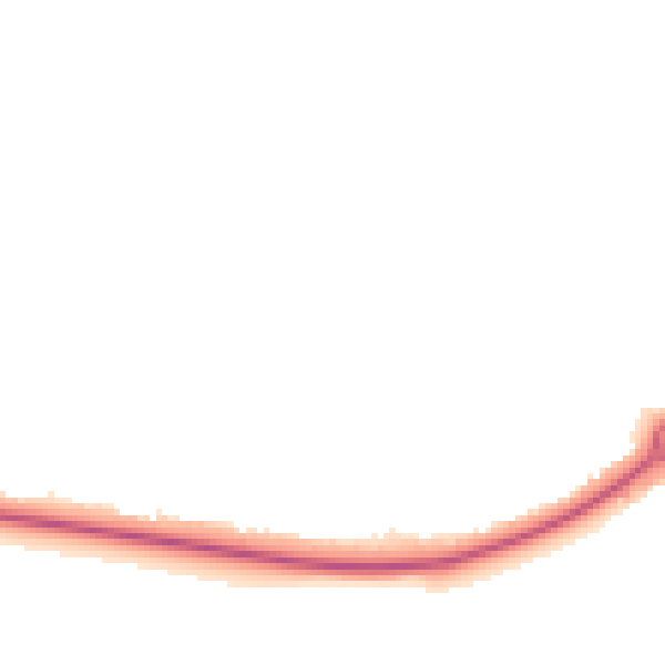 Night-time road noise heatmap for YO43 3BY
