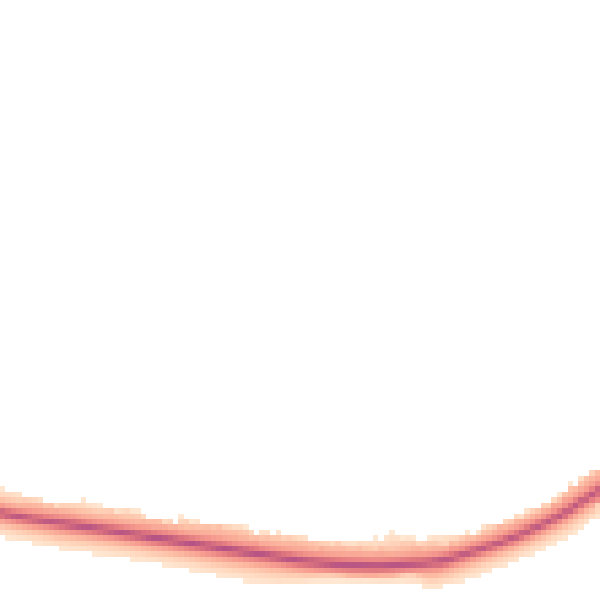 Night-time road noise heatmap for YO43 3DA