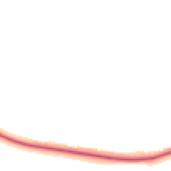 Night-time road noise heatmap for YO43 3JY