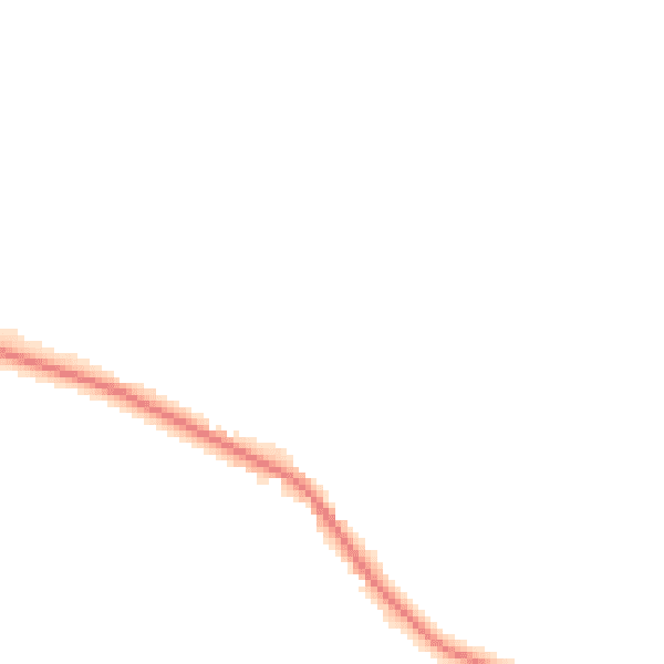 Night-time road noise heatmap for YO43 3QR