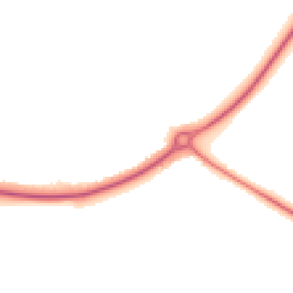 Night-time road noise heatmap for YO43 3SE
