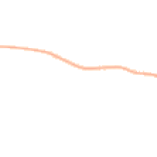 Night-time road noise heatmap for YO43 4ET