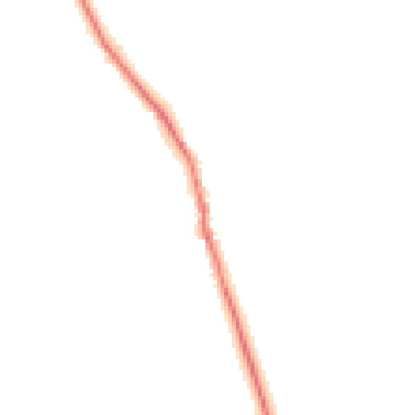Night-time road noise heatmap for YO43 4QP