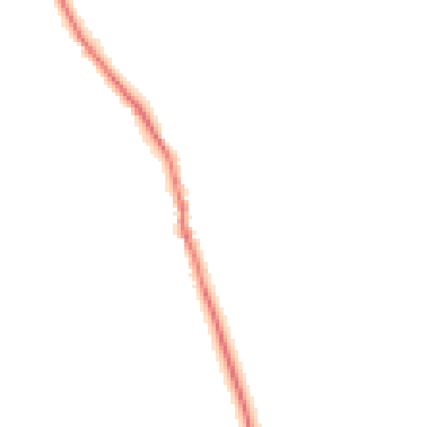 Night-time road noise heatmap for YO43 4RP