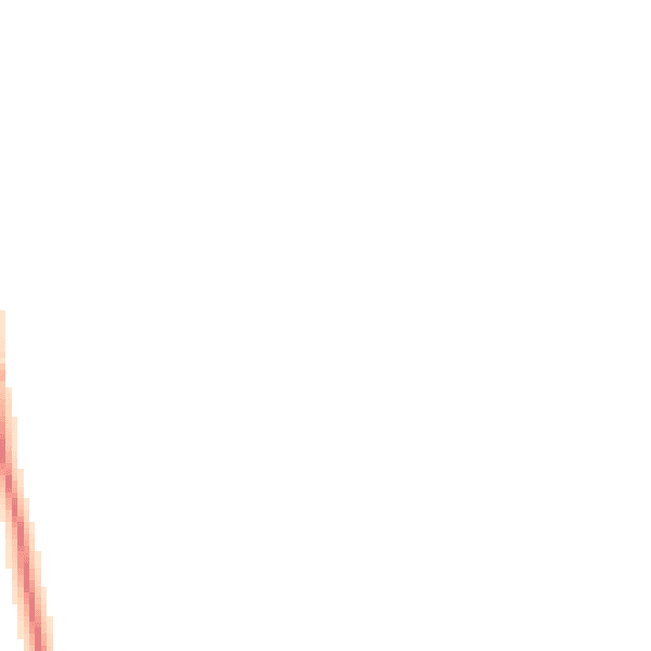 Night-time road noise heatmap for YO43 4RU