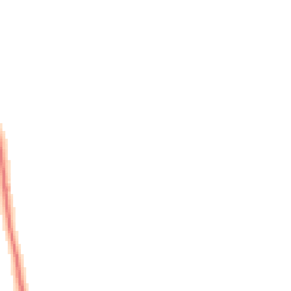 Night-time road noise heatmap for YO43 4SA