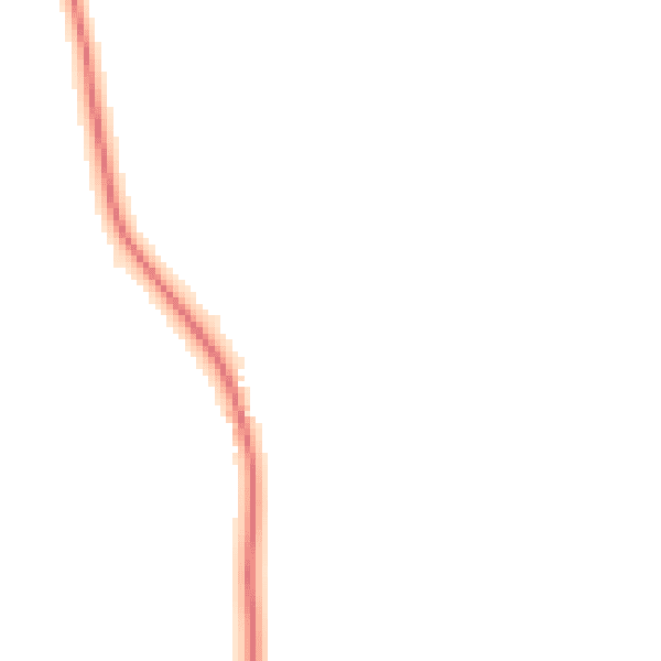 Night-time road noise heatmap for YO43 4ST