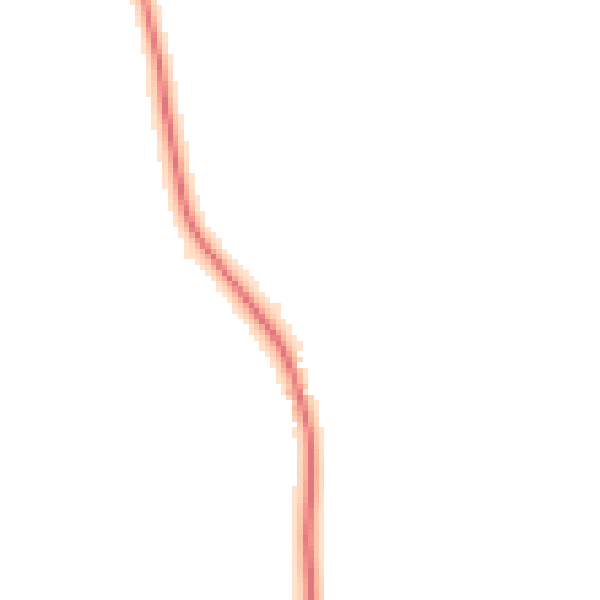 Night-time road noise heatmap for YO43 4SU