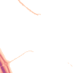 Night-time road noise heatmap for YO51 9AB