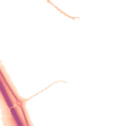 Night-time road noise heatmap for YO51 9BB