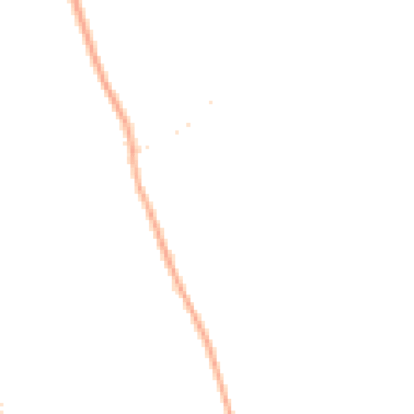 Night-time road noise heatmap for YO51 9DJ