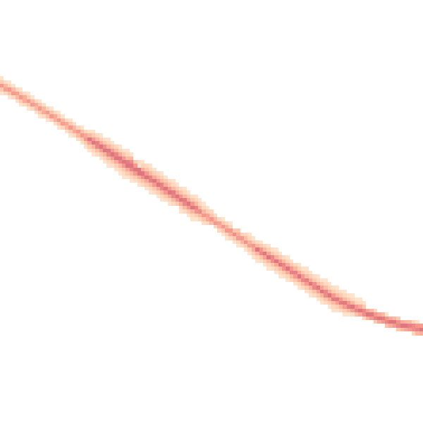 Night-time road noise heatmap for YO51 9DP