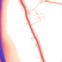 Daytime road noise heatmap for YO51 9DQ