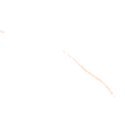 Night-time road noise heatmap for YO51 9EG