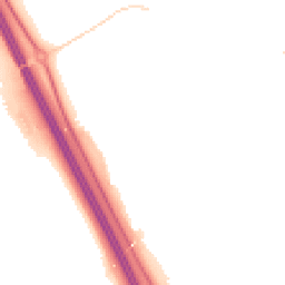 Night-time road noise heatmap for YO51 9GJ