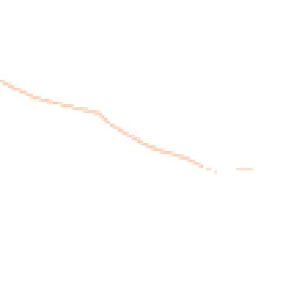 Daytime road noise heatmap for YO51 9HJ