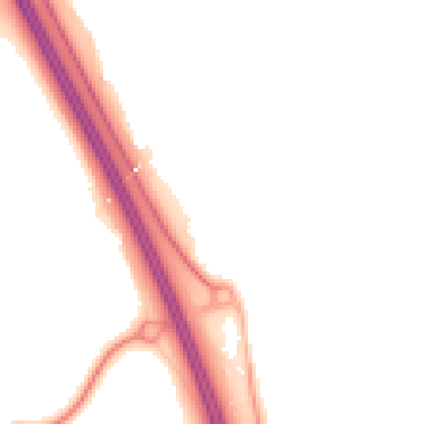 Night-time road noise heatmap for YO51 9HU