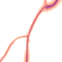 Daytime road noise heatmap for YO51 9JA