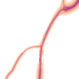 Daytime road noise heatmap for YO51 9JQ