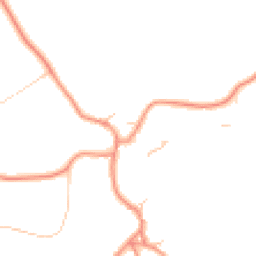 Daytime road noise heatmap for YO51 9PR