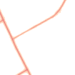 Daytime road noise heatmap for YO51 9QT