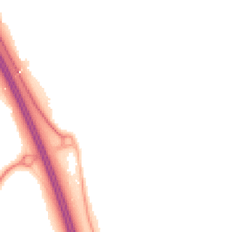 Night-time road noise heatmap for YO51 9RR