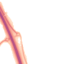 Night-time road noise heatmap for YO51 9SA