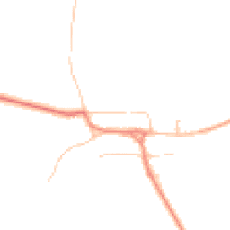 Daytime road noise heatmap for YO60 6NS