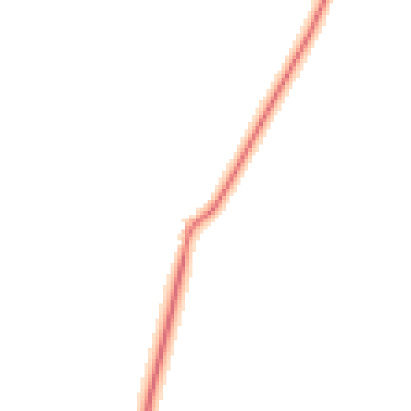 Daytime road noise heatmap for YO60 6PQ