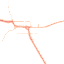 Daytime road noise heatmap for YO60 6PY