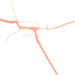 Daytime road noise heatmap for YO60 6PZ
