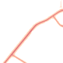 Daytime road noise heatmap for YO60 6QG