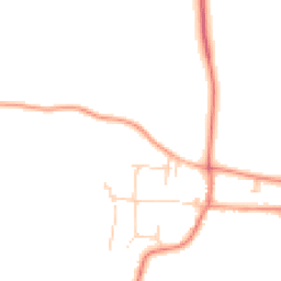 Daytime road noise heatmap for YO60 6QJ