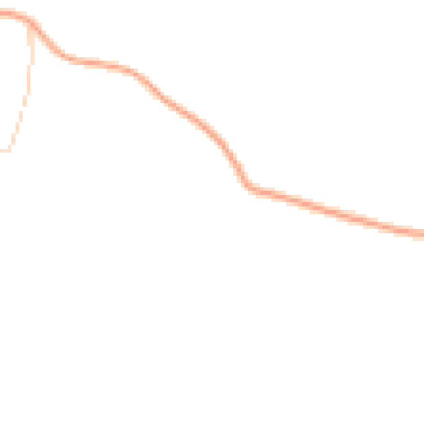 Daytime road noise heatmap for YO60 6QL