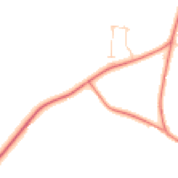 Daytime road noise heatmap for YO60 6QP