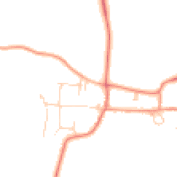 Daytime road noise heatmap for YO60 6QS