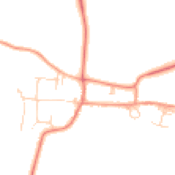Daytime road noise heatmap for YO60 6QU