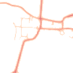 Daytime road noise heatmap for YO60 6RA