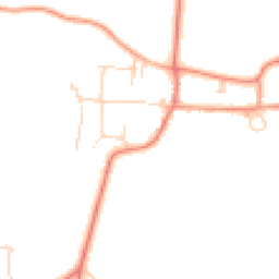Daytime road noise heatmap for YO60 6RD