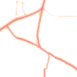 Daytime road noise heatmap for YO60 6RR