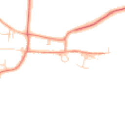 Daytime road noise heatmap for YO60 6SA