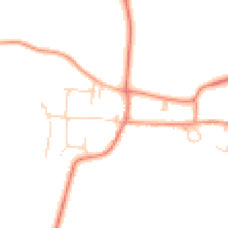 Daytime road noise heatmap for YO60 6SG