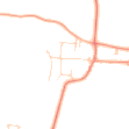 Daytime road noise heatmap for YO60 6SJ